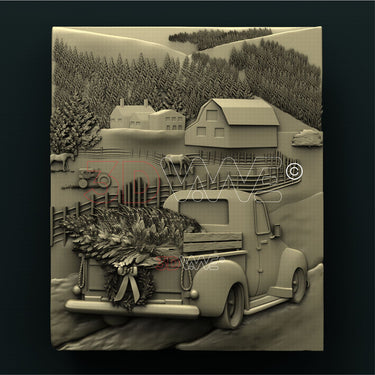 CHRISTMAS 3D STL 3DWave